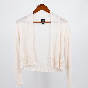 Eileen Fisher 100 % Linen Cardigan Crop - Size PP - Excellent Condition